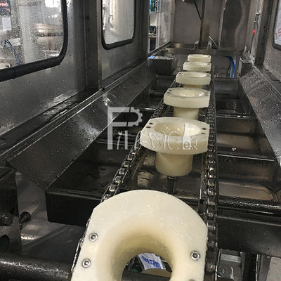 Água alcalina quente que enxágua a linha de enchimento do galão de 120 BPH fornecedor