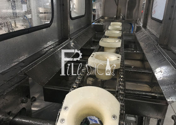 Água potável máquina de enchimento de 5 galões com transporte de Rollor fornecedor