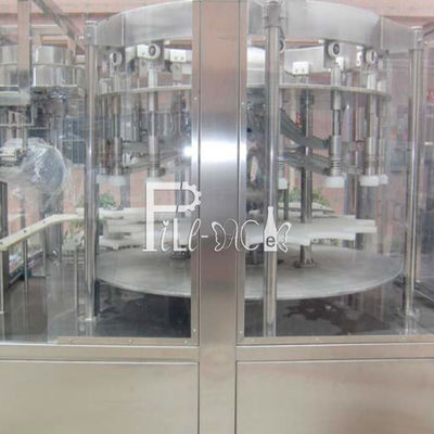 máquina de engarrafamento da água 1500BPH mineral com impressora do codificador fornecedor