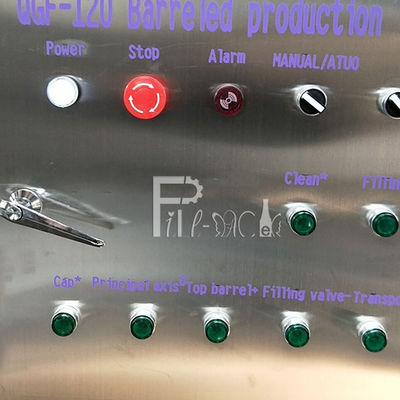 Auto QGF-120 de lavagem quente máquina de enchimento de 5 galões fornecedor