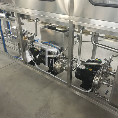 Água alcalina quente que enxágua a linha de enchimento do galão de 120 BPH fornecedor