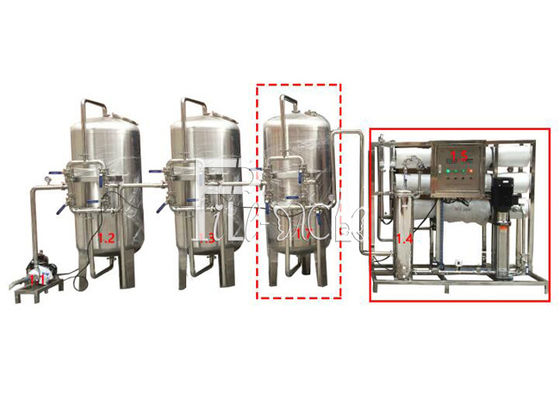 máquina do tratamento da água da osmose reversa 3000LPH fornecedor