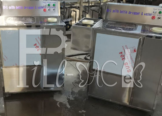 Semiauto 250BPH arruela do abre-garrafas da garrafa de 5 galões fornecedor