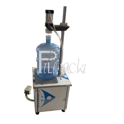 Máquina tampando da garrafa automática do animal de estimação do manual do Plc 450mm do galão fornecedor