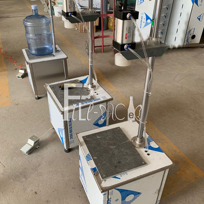 Máquina tampando da garrafa automática do animal de estimação do manual do Plc 450mm do galão fornecedor