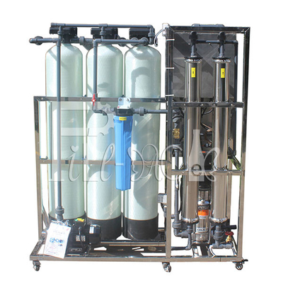Máquina do filtro do tratamento da água do RO 500LPH com a membrana 4040 fornecedor