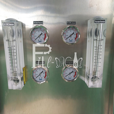 Máquina do filtro do tratamento da água do RO 500LPH com a membrana 4040 fornecedor