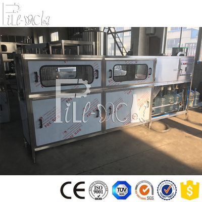 Linha automática da máquina de enchimento de 5 galões 200BPH com elevador do tampão fornecedor