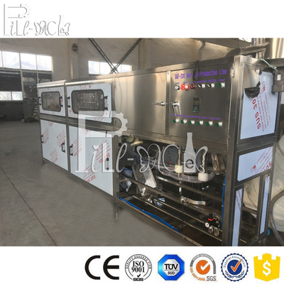 Linha automática da máquina de enchimento de 5 galões 200BPH com elevador do tampão fornecedor