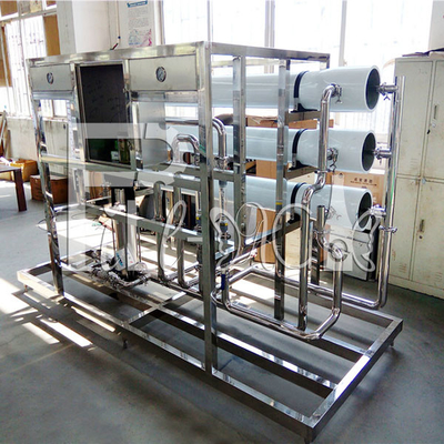 Sistema da máquina do tratamento do purificador da osmose reversa do RO 6000LPH fornecedor