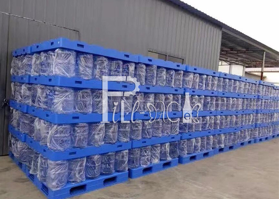Água do galão do HDPE dobro dos lados a grande reciclou reversível empilhável das páletes plásticas fornecedor