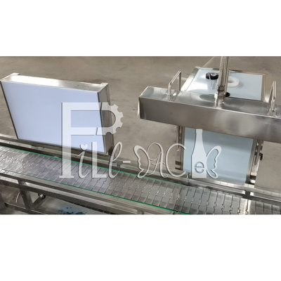 300BPH 18.9l controle do PLC da máquina de enchimento da água de 5 galões com tela táctil fornecedor