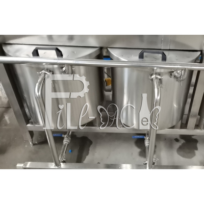 300BPH 18.9l controle do PLC da máquina de enchimento da água de 5 galões com tela táctil fornecedor