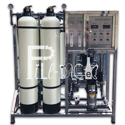 Sistema mineral bebendo puro da máquina do equipamento da purificação da osmose reversa do tratamento da água 500-2000LPH fornecedor