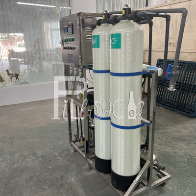 Sistema mineral bebendo puro da máquina do equipamento da purificação da osmose reversa do tratamento da água 500-2000LPH fornecedor