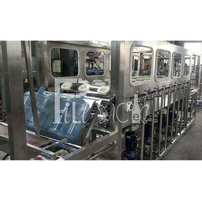 Tampar de enchimento de lavagem engarrafado automático da água pura da máquina de enchimento do galão 450BPH fornecedor