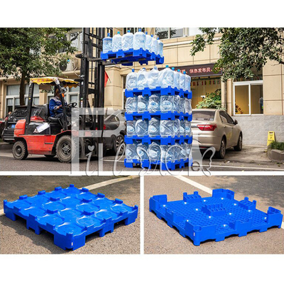 5 pálete plástica do armazenamento da garrafa de água da pálete da garrafa de água do galão 18.9L fornecedor