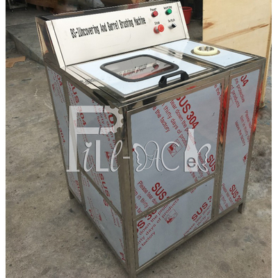 Estação semi auto de alimentação manual da arruela de Rinser da garrafa de 5 galões única com SUS304 completo fornecedor