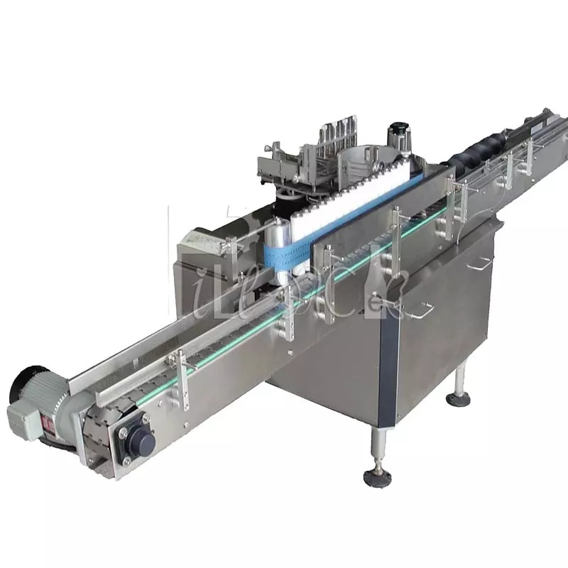 Círculo totalmente automático da máquina fria do Labeller da garrafa da colagem 3000BPH em linha reta horizontal fornecedor