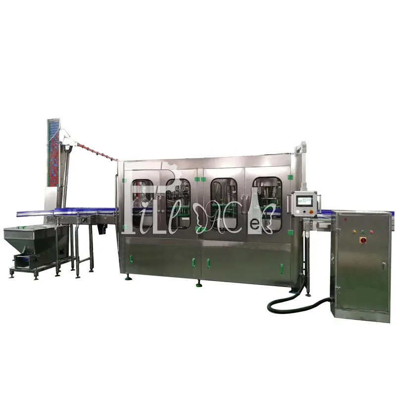 máquina de engarrafamento 3 da água 2L mineral em 1 linha de enchimento bebendo 4000BPH do ANIMAL DE ESTIMAÇÃO de Monoblock fornecedor