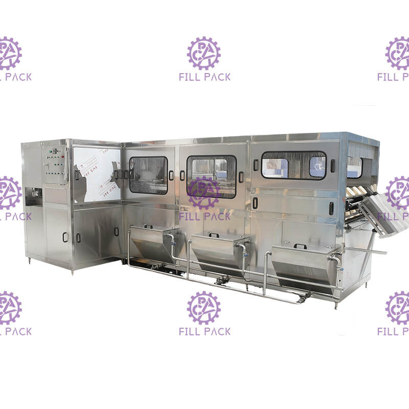 Água potável 600BPH máquina de enchimento do frasco de 20 litros fornecedor