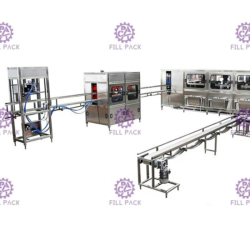 600BPH conduzido mecânico máquina de engarrafamento da água de 5 galões fornecedor