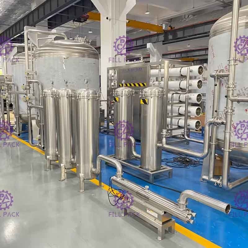 Perfuração 304 20tph de aço inoxidável que bebe a máquina da planta de filtro da água do Ro fornecedor