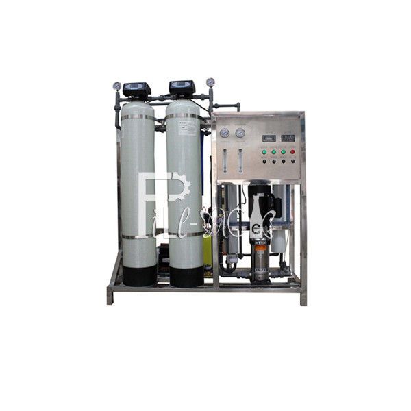 FRP filtra pre a máquina do tratamento da água da osmose reversa 500LPH fornecedor