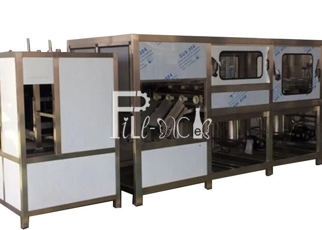 ISO 3 em 1 450BPH máquina de enchimento da água de 5 galões fornecedor