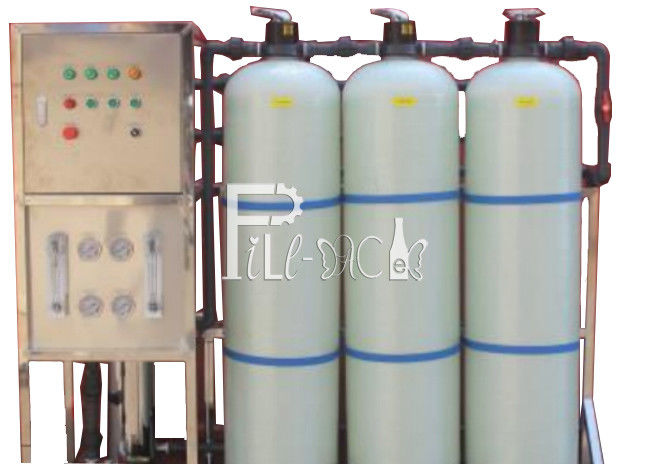 máquina do tratamento da água da osmose reversa de 1.0KW 2TPH fornecedor