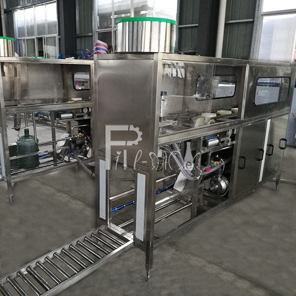 Máquina de enchimento de galões de 380 V. Água pura, lavagem de 200 bps. fornecedor