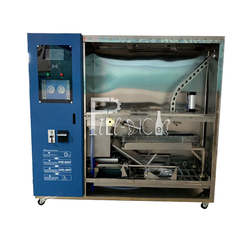 máquina de venda automática da água potável Swiping/pagamento 220l da moeda do serviço do auto 24h fornecedor