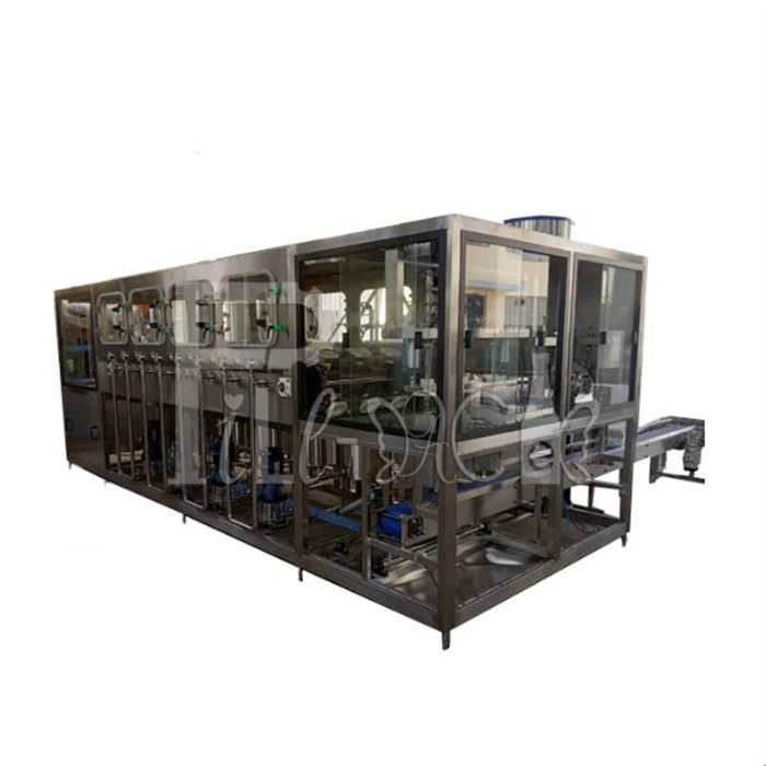 450bph 9.75kw automático máquina de enchimento de 5 galões com controle do Plc fornecedor