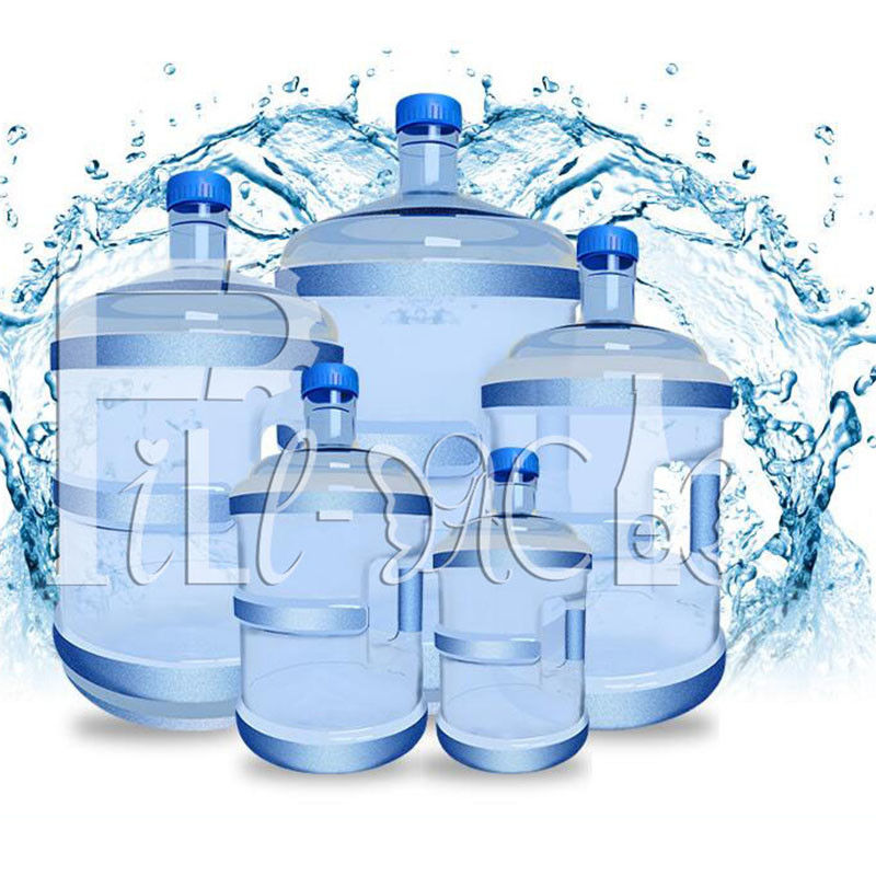 18.9L reciclável 20 litros garrafa do PC de 5 galões com o punho para a água potável fornecedor
