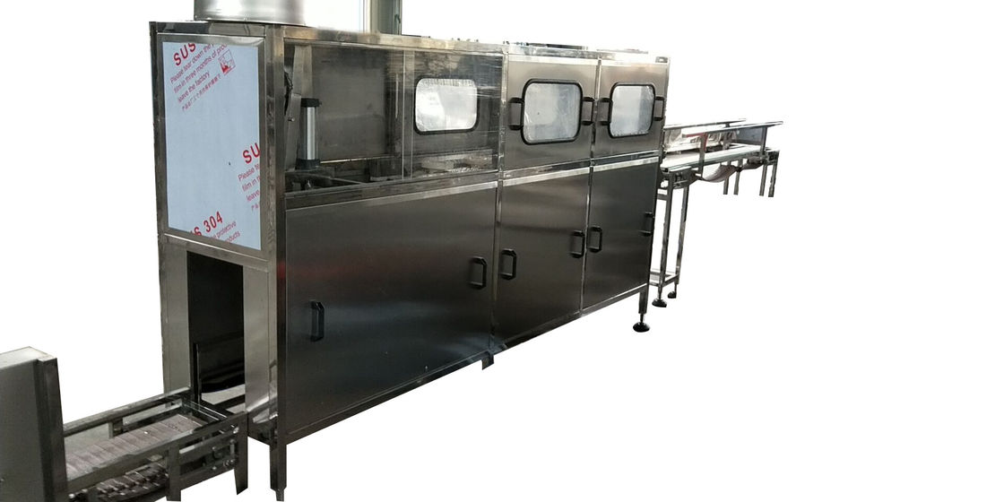 120bph máquina de engarrafamento da água 3/5 galões/20l com dispositivo de carregamento automático da cubeta fornecedor
