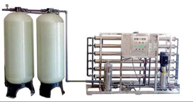 Tanque potável do filtro da máquina FRP do tratamento da água da osmose reversa 3000lph fornecedor