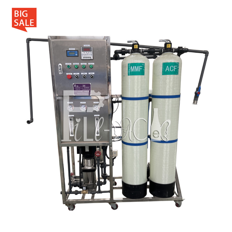 Sistema mineral bebendo puro da máquina do equipamento da purificação da osmose reversa do tratamento da água 500-2000LPH fornecedor
