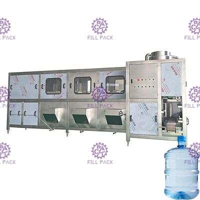 Máquina de enchimento de aço inoxidável da água potável 304 1200BPH