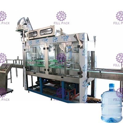 Máquina de engarrafamento da água mineral do tela táctil 2000BPH
