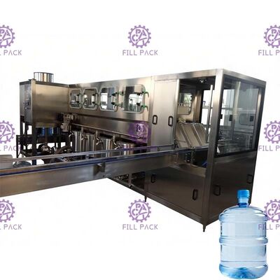 450BPH de enxaguadela fácil máquina de enchimento pura da água de 5 galões