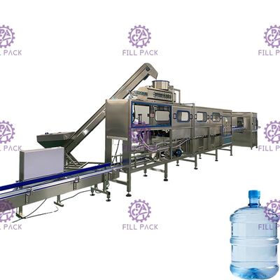 Carga manual 200 BPH máquina de enchimento do frasco de 20 litros