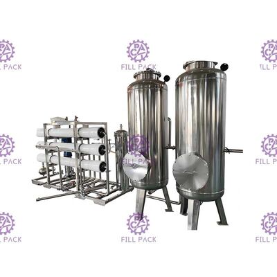 Auto válvula da operação Sus304 que bebe a máquina do tratamento da água do Ro 4000lph