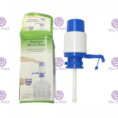 Materiais de consumo manuais da estação de tratamento de água do galão da bomba de água da cubeta