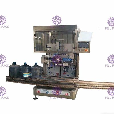 Único pescoço principal que etiqueta o Labeler do galão de 28mm automatização completa