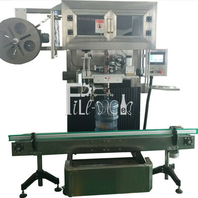 Labeller plástico da garrafa do PVC do tambor da tela da máquina humana