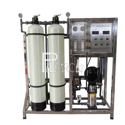 Membrana SS304 que abriga a fábrica de tratamento do RO 1500LPH
