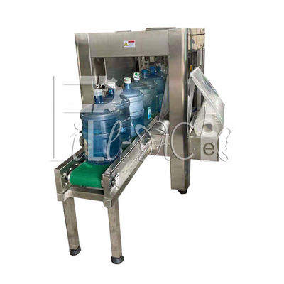 2.5kw 5 máquina de embalagem automática da garrafa de água do galão 2200bph